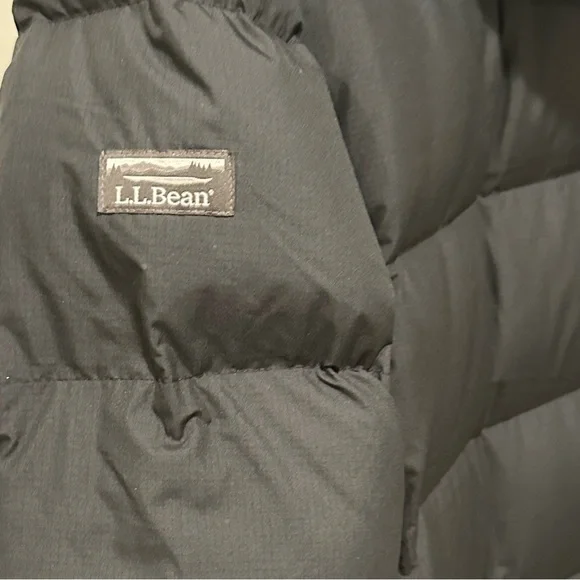 Women's Mountain Classic Down Coat, Sherpa-Lined Black Tan XL✨EUC - Picture 9 of 16